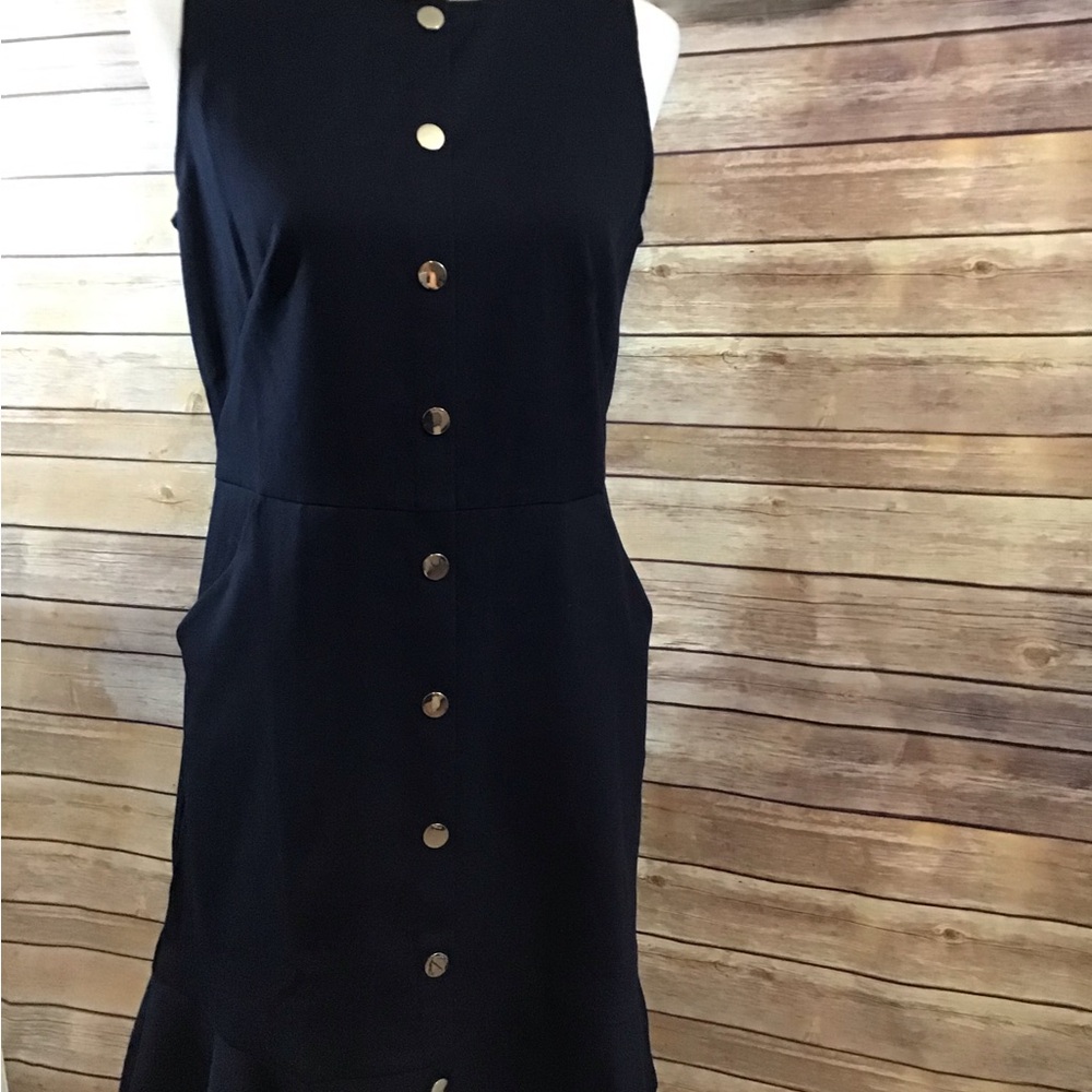 Loft Navy Dress